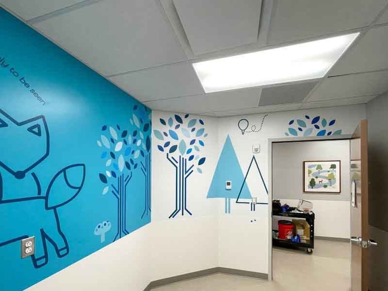 BJC Chiildren's Wall Mural