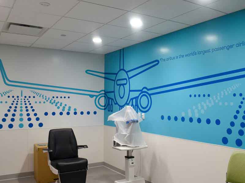 BJC Chiildren's Wall Mural