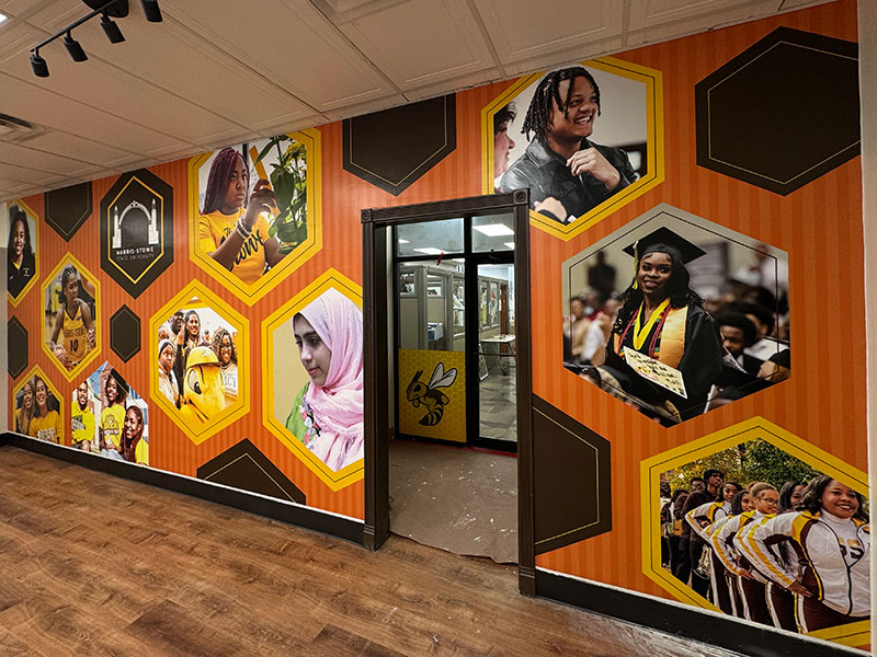 Harris Stowe University Wall Mural