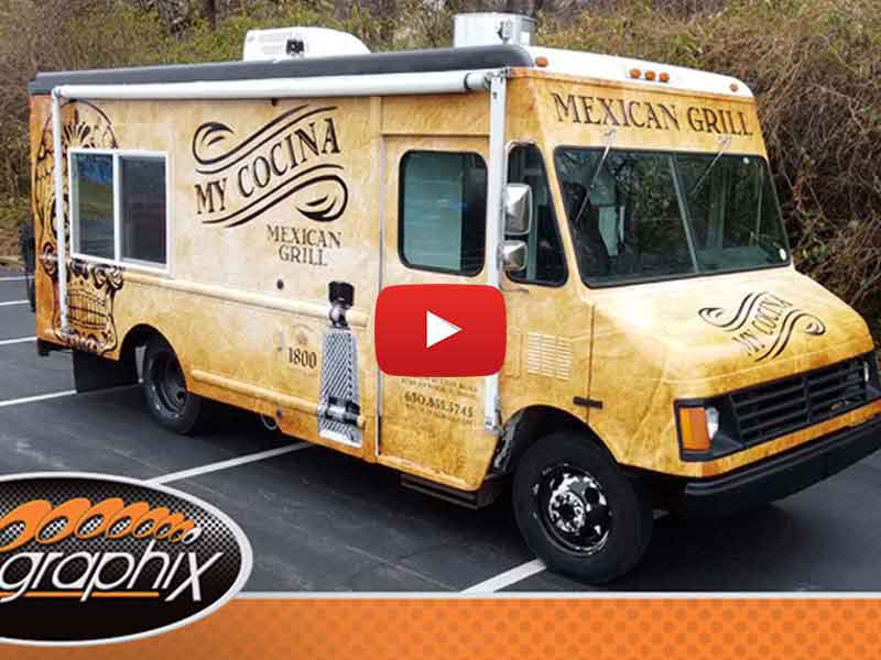 My Cocina Food Truck Wrap