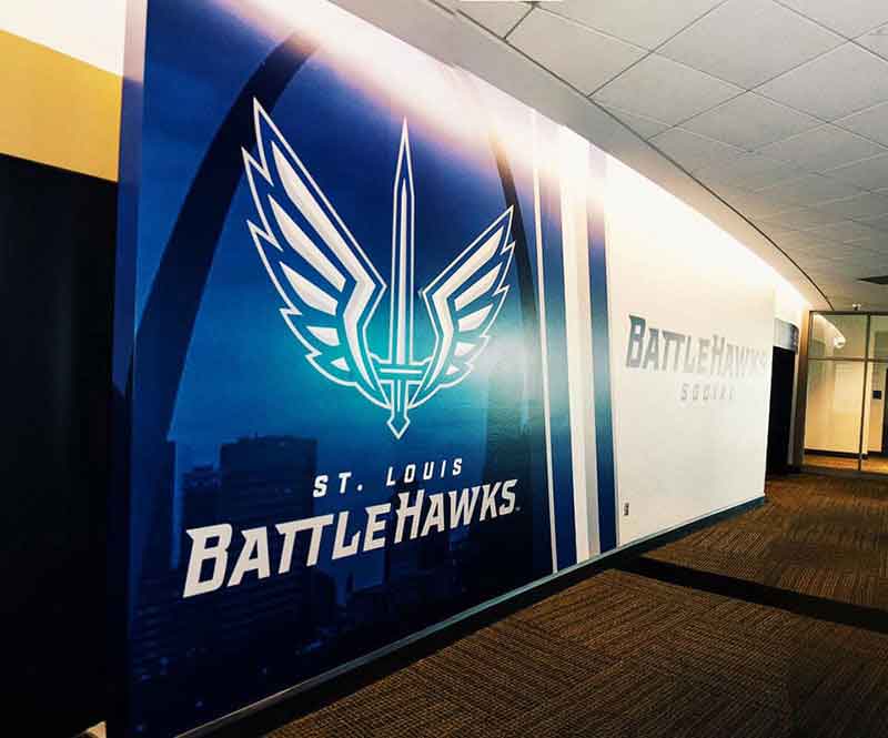 Battlehawks Wall Mural