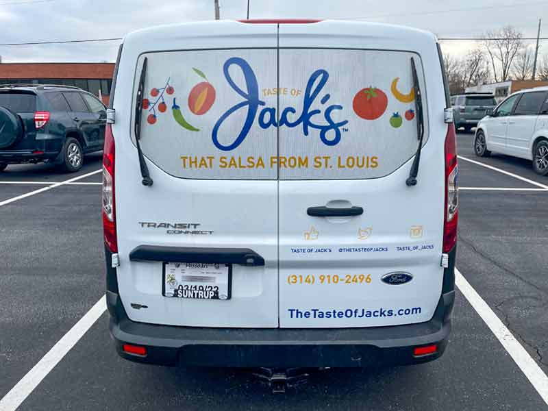 Jack's Salsa Fleet Vehicle Wrap