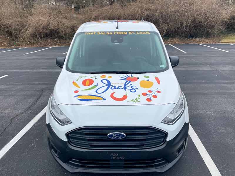 Jack's Salsa Fleet Vehicle Wrap