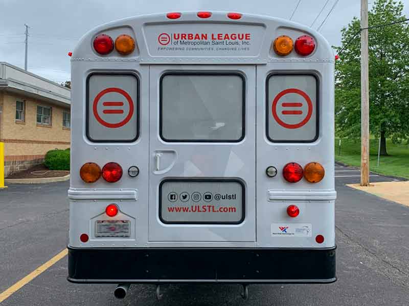 Urban League School Bus Wrap