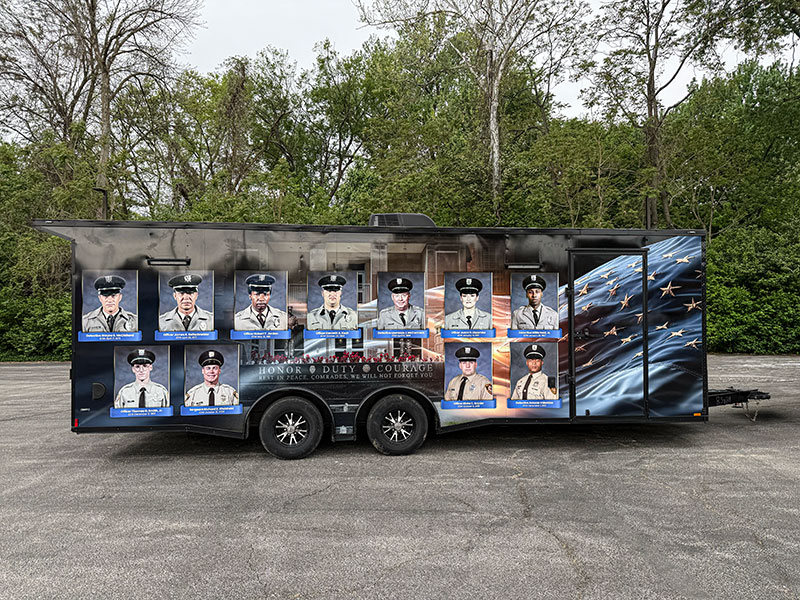 St Louis County Police Dept Welfare Association Trailer