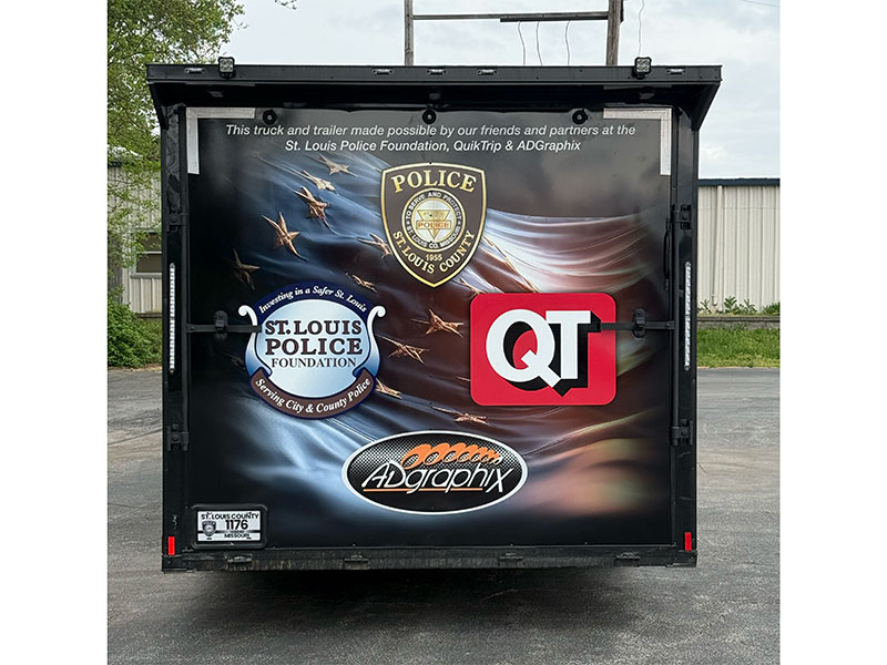 St Louis County Police Dept Welfare Association Trailer