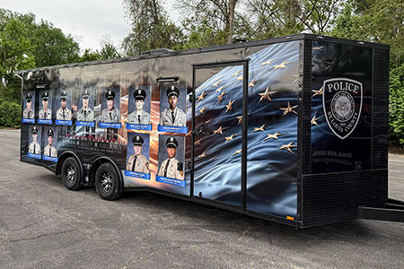 St Louis County Police Dept Welfare Association Trailer