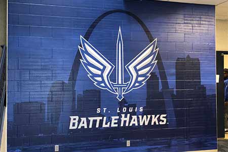 Battlehawks Stadium Graphics