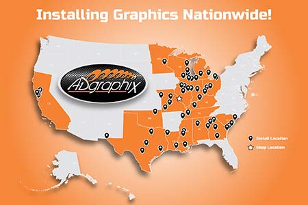 Adgraphix 2021 Installation Map