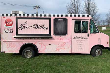 Sweet Divine Food Truck Wrap
