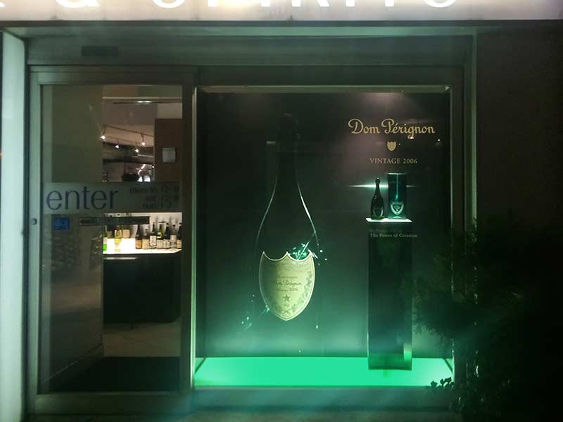 Dom Perignon 3D Display