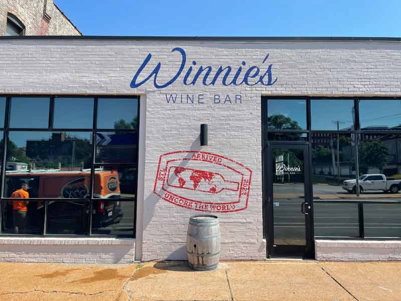Winnie's Brick Wall Graphic