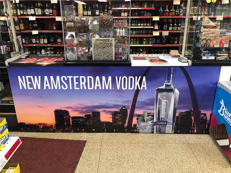 New Amsterdam Counter Wrap