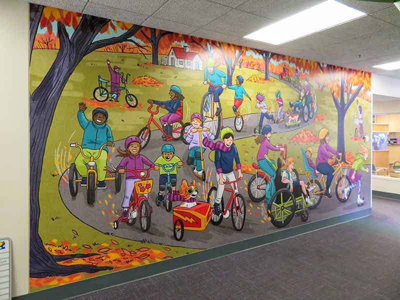 Children's Hospital Wall Mural
