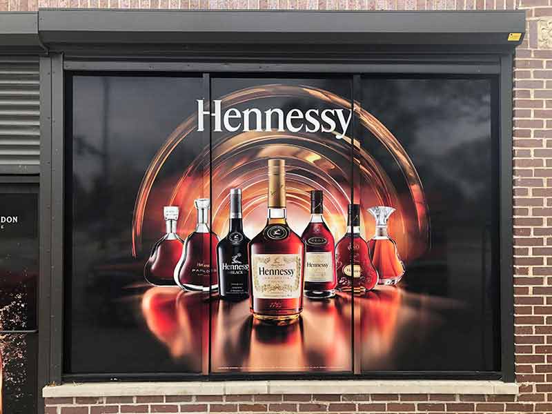 Liquor Window Graphics
