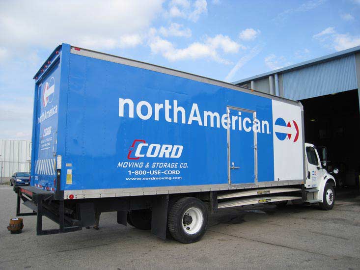 Cord Moving and Storage Box Truck Wrap