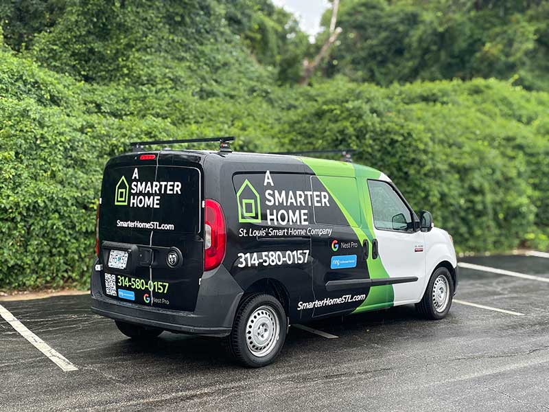 A Smarter Home Van Wrap
