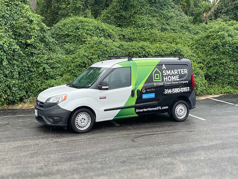 A Smarter Home Van Wrap