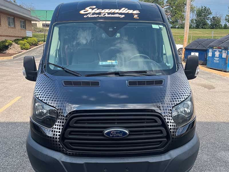Steamline Auto Detailing full van wrap